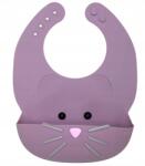 Melli Szilikon Előke, macska, könnyen tisztítható, BPA-mentes, vízálló (kot)