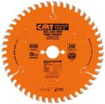 CMT körfűrésztárcsa melamin bútor laphoz, HW 160x2.2/1.6x20+2 Z48 TCG 5POS (19428116048H000)