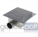 ERMETIQ Rozsdamentes Square Points padlóösszefolyó 120x120 / 40-50 (VEN-S5012D)