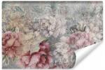 Muralo Fotótapéta, virágok, bazsarózsa, beton, 135×90cm (MF-4986-VE135-90)