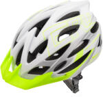 meteor Unisex felnőtt Gruver Logo kerékpáros sisak 52-56 CM fehér|zöld