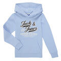 JACK & JONES Pulóverek JJELOGO SWEAT HOOD Kék 13 Jahre
