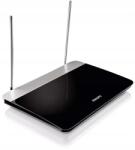 Philips DVB-T2 TV-hez, 47dB erősítés, 22.4×17.0×2.5cm, 0.5kg szobaantenna (SDV6227/12)