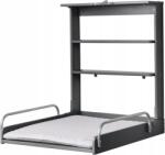 Roba Falra szerelhető pelenkázó alátét, polcokkal, antracit, 78×67×76, 5cm (212015ANV230)