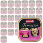  Animonda Vom Feinsten Adult Mini Kalb, Schinken, Basilikum (borjú, sonka, bazsalikom) alutálkás eledel felnőtt kistestű kutyának 32x100g (82360) - pegazusallatpatika