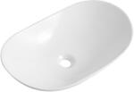 Cerano - Kerámia mosdó Playa - pultra szerelhető - fényes fehér - 60x35, 5 cm