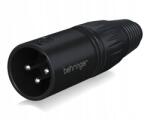 BEHRINGER X3M-BK XLR csatlakozó, fekete, 3 pólusú (0005-AAB86-000)