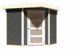 Karibu fából készült kerti ház KARIBU SCHWANDORF 3 (73468) terragrau (LG3890)