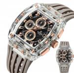 Naviforce férfi karóra, kronográf, 5ATM, szilikon szíj, 4.25cm tok (NF8035 JAMLUX)