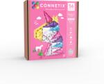 Connetix mágneses építőjáték (csillám) - Unicorn Pack (56 db)