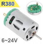  R380 Micro DC motor Diy játékokhoz, hajszárítóhoz, mini ventilátorhoz (EPC_MTR_006)