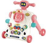 Huanger járássegítő és activity asztal - 3 az 1-ben fejlesztő játék (pink)