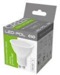 LED-POL LED lámpa GU10 1W Zöld (ORO01049)