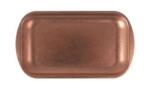 PuraSangre Tava Servire Inox Cupru Vintage - 27.5x15.5 cm (P1501002B) Tava