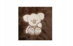BabyMatex Gyerek takaró, 95×95cm, Koala maci, 100% poliészter (5902675034401)