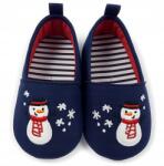 YOCLUB Karácsonyi Cipő, Hóember, Size 0-6 hónap, 10cm, Yo! (OB-058/UNI/002#0-6)