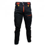 HAVEN Hosszú kerékpáros nadrág kantár nélkül - SINGLETRAIL LONG - piros/fekete - holokolo - 27 790 Ft