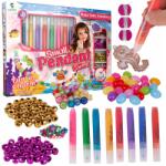 Stator Karkötő Készítő Szett, 210 gyöngy, ólomüveg festék, +6 év (Z865-DIY-6+)