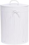 Gockowiak Bambusz sarok szennyestartó kosár, fehér, 60 liter (5902340318317)