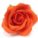 Ancient Wisdom Közepes Sötét Narancs színű Rózsa Szappanvirág Fejek