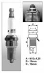 Brisk BR14ZC gyújtógyertya, multi-spark plug