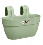 elho Zöld hosszúkás virágtartó erkélyre Vibia 36x24/27 pisztácia Elho (3662603635900)