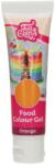 FunCakes Colorant gel albastru deschis concentrat comestibil Orange pentru paste de modelaj și bomboane de ciocolată 30 g