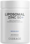 Codeage Zinc liposomal 50+, 100 capsule, Codeage