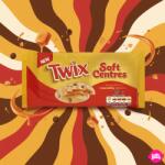 Twix Cookies Soft Centres - Puha Karamelles Csokidarabos Keksz 144 g