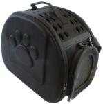  Geanta din silicon pentru transportul animalelor de companie de talie mica medie, Negru - bondstore - 107,38 RON