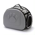  Geanta din silicon pentru transportul animalelor de companie de talie mica medie, gri - bondstore - 86,22 RON