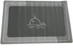  Covoras antiderapant absorbant pentru baie bucatarie, Gri deschis Covor baie