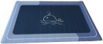  Covoras antiderapant pentru baie bucatarie, absorbant, 60x90 cm, Gri Albastru Covor baie