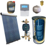 Panosol Kit Panou Solar Apa Calda Presurizat 4p Economic Cu Boiler Cu Doua Serpentine 200l Panosol C. 201 (c.201)