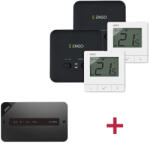 ENGO PACHET TERMOSTAT DE AMBIENT CU CONTROL PRIN INTERNET PENTRU 2 ZONE CU 2 POMPE DE CIRCULATIE ENGO ALB E20i-W+ECB2-230 (P_ENGO_E20i-W+ECB2)