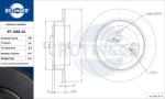 ROTINGER Disc frana ROTINGER GRAPHITE LINE RT 1403-GL (RT 1403-GL)