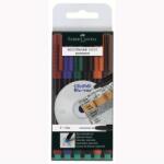 Faber-Castell Marker Permanent Set 6 F Multimark Faber-Castell (FC151306) - officeclass