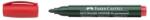 Faber-Castell Marker Permanent Rosu Varf Rotund Multimark Winner 52 Faber-Castell (FC157821) - officeclass
