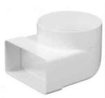 Awenta Szellőzőcső átalakító 60x204-D125/90fok Műa Awenta (KP204-23-125)