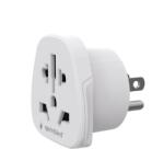 GEMBIRD A-AC-USMINTF Utazó adapter fehér (A-AC-USMINTF)
