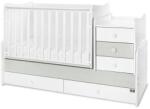 Lorelli Pat Transformabil Lorelli Maxi Plus 70x160CM Trio White Milky Green (1015058 0040)