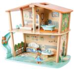 Hape Дървен комплект Hape - Къща на тигри в джунглата, 34 части (H3412)