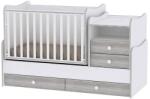 Lorelli Pat Transformabil Lorelli Combo de la Nastere White & Artwood (1015056 0030A)