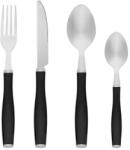 Welora Evőeszközkészlet, Welora, rozsdamentes acél, 12 részes, fekete (JM1118257)