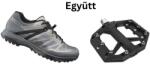 SHIMANO Cipő Túra Et500 Női Arany 37 + Pedál Platform Pd-Gr400 Fekete