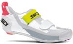 Sidi T-5 Air Triathlon országúti cipő szürke-fehér-sárga 42