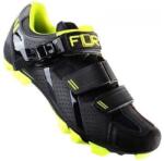FLR F65 MTB cipő fekete-neon sárga 47