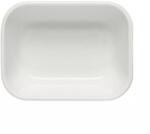 BAUSCHER System Téglalap alakú tál, egymásra rakható, fehér, Űrtartalom: 0, 22 liter, Magasság: 40 mm