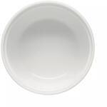 BAUSCHER System Kerek leveses tál, egymásra rakható, cseppbiztos, fehér, űrtartalom: 0, 43 liter