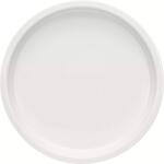 BAUSCHER Félmély kerek tányér System, sík alj, fehér, űrtartalom: 1, 00 liter